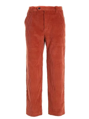 Kenzo Straight Leg Flared Corduroy Pants