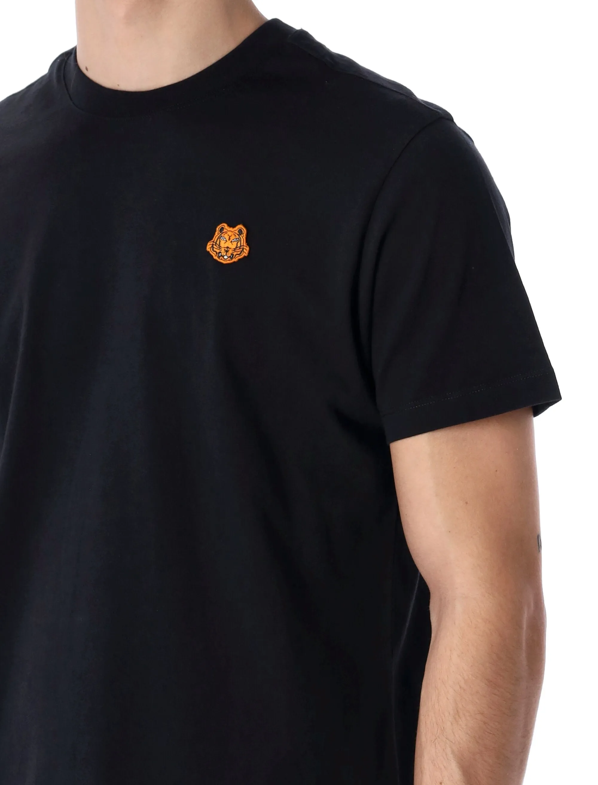 Kenzo Tiger Patch Crewneck T-Shirt