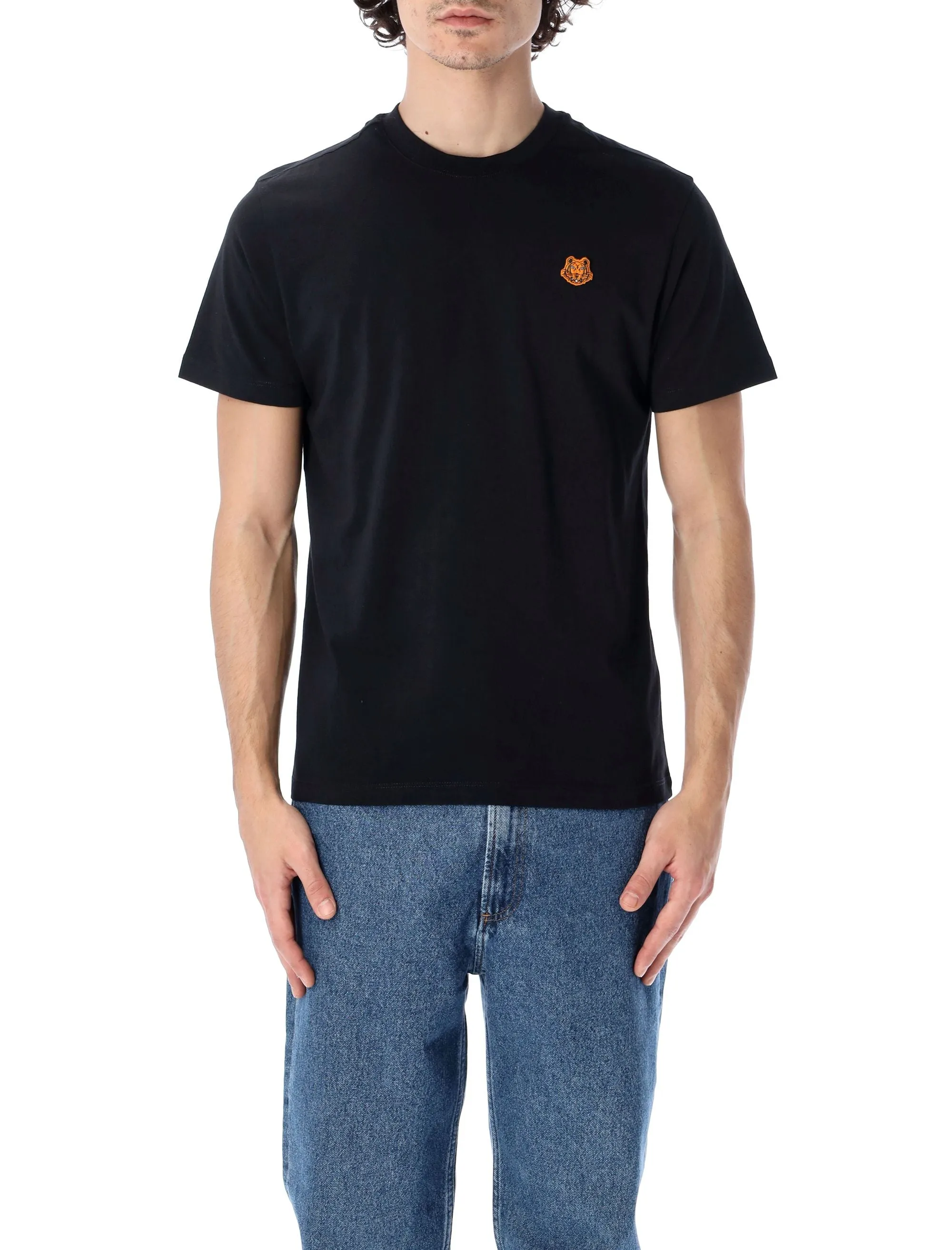Kenzo Tiger Patch Crewneck T-Shirt
