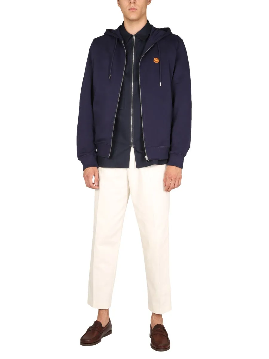 Kenzo Tiger Patch Hooded Jacket