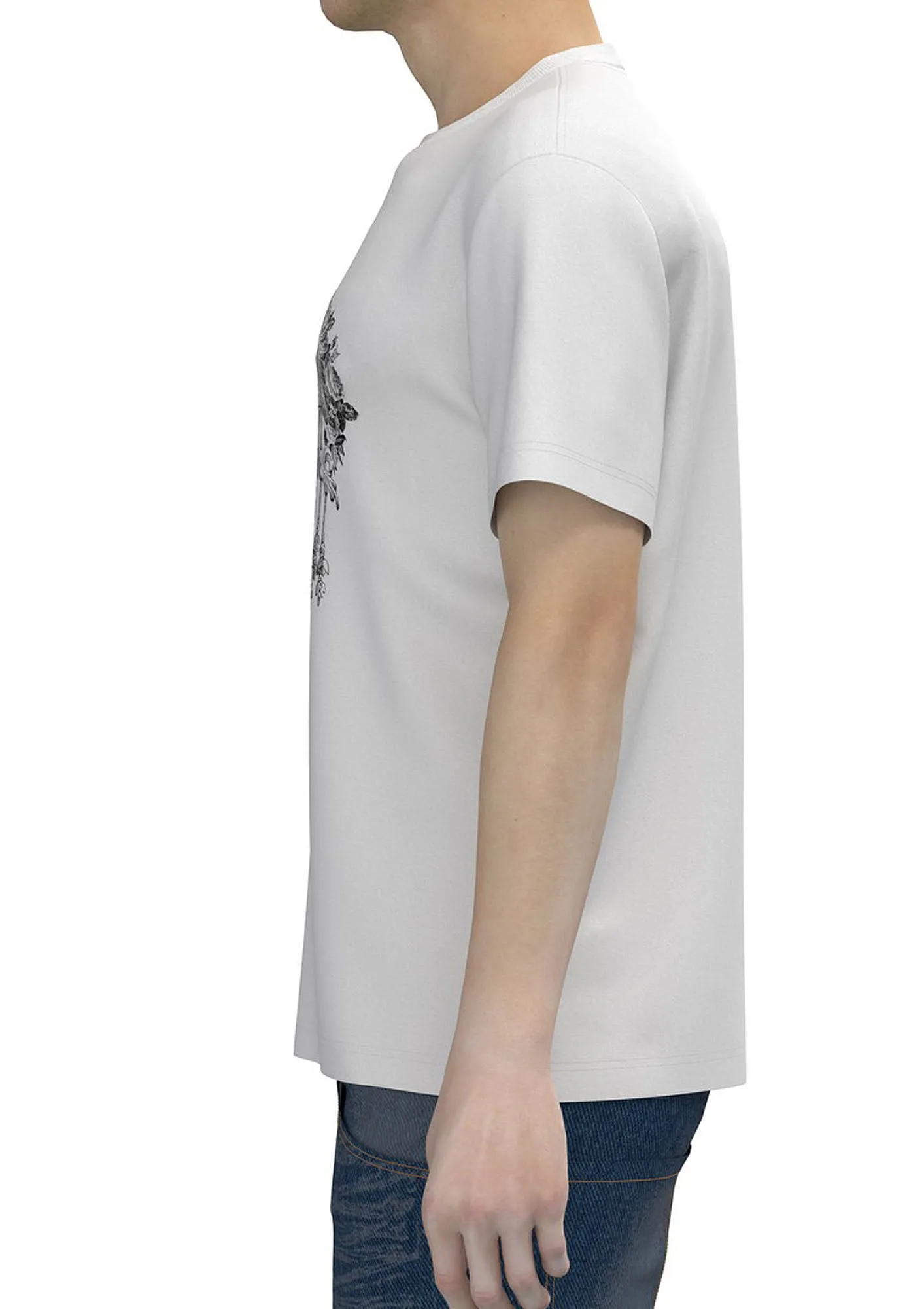 Koch Graphic Printed Crewneck T-Shirt