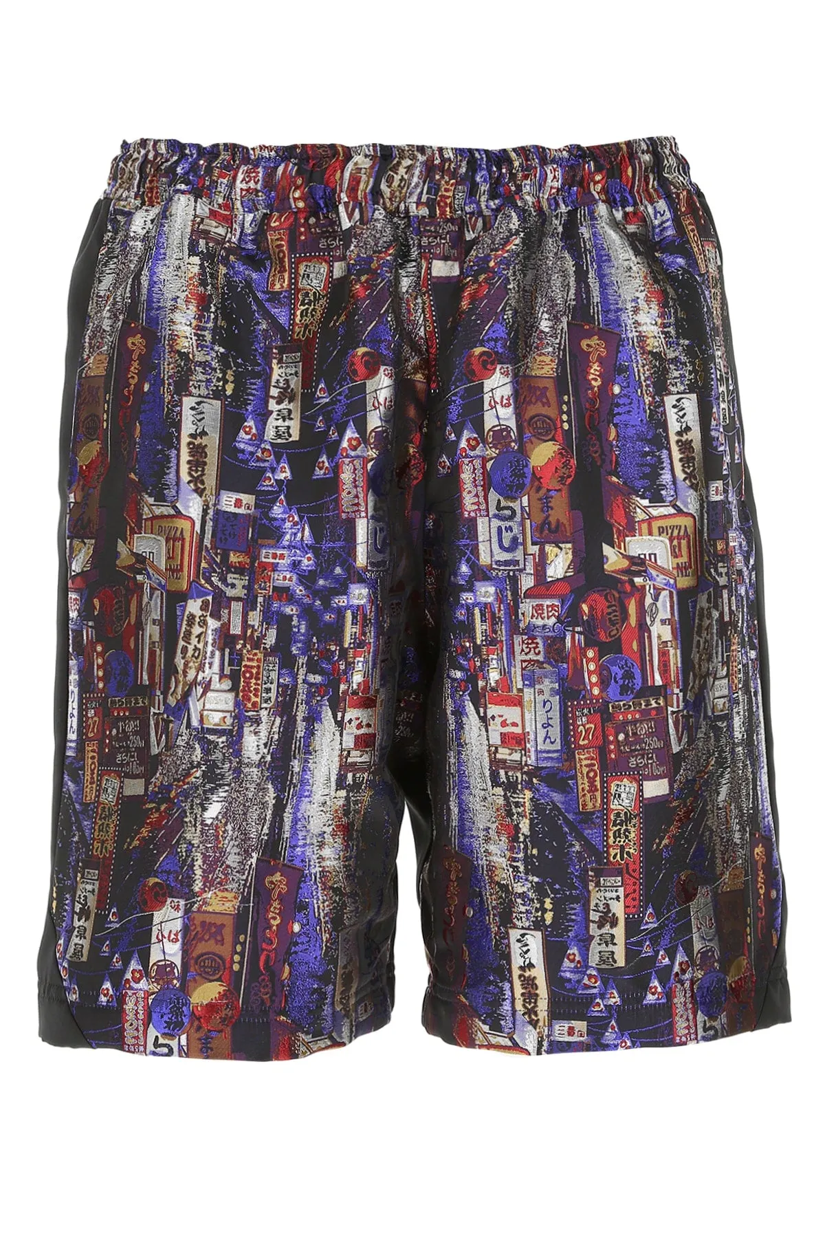 Koch Graphic Printed Elasticated Waistband Shorts