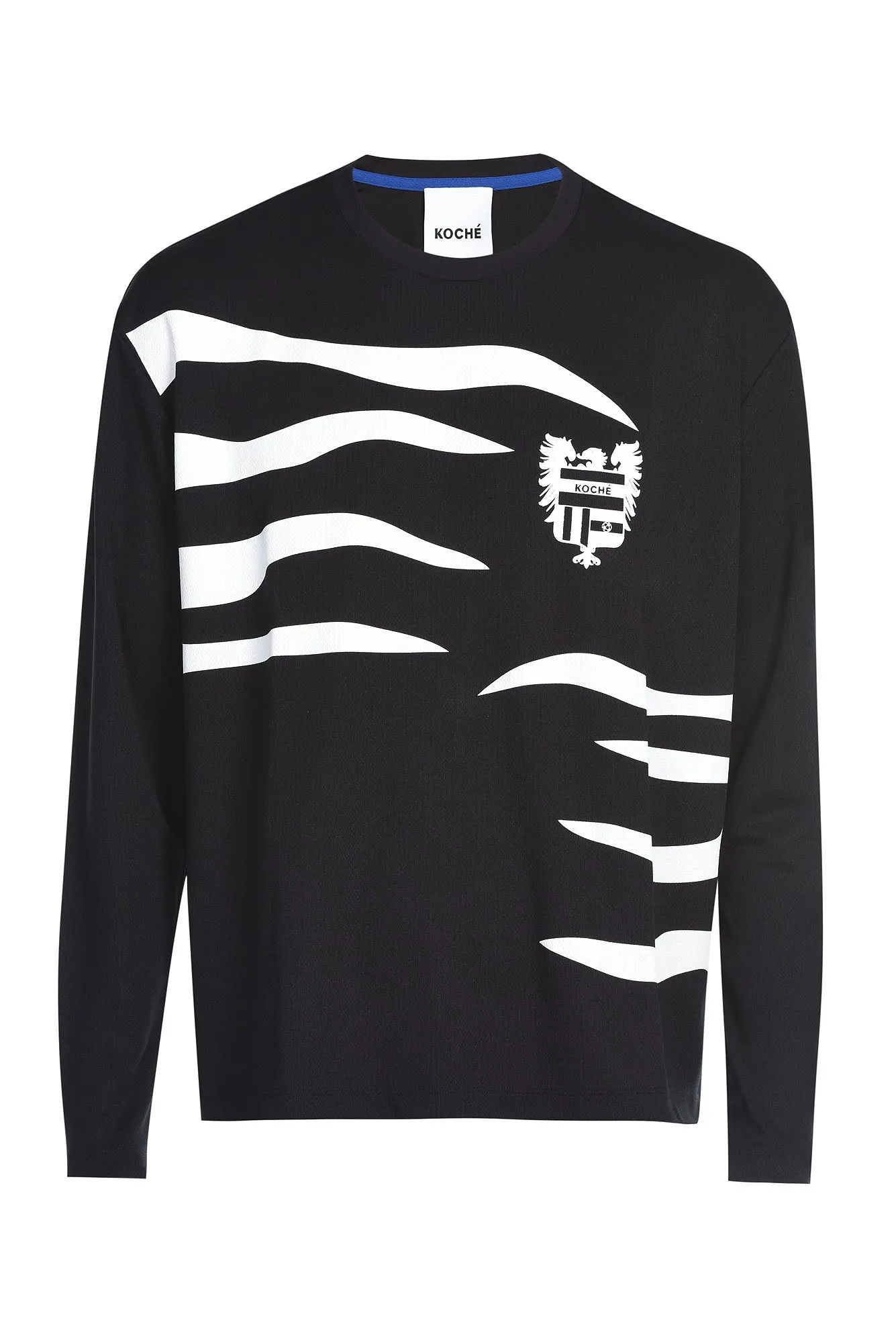 Koch Logo Printed Crewneck T-Shirt