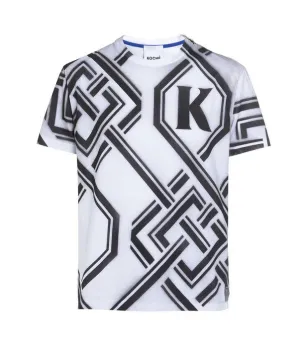 Koch Monogram Sprayed T-Shirt