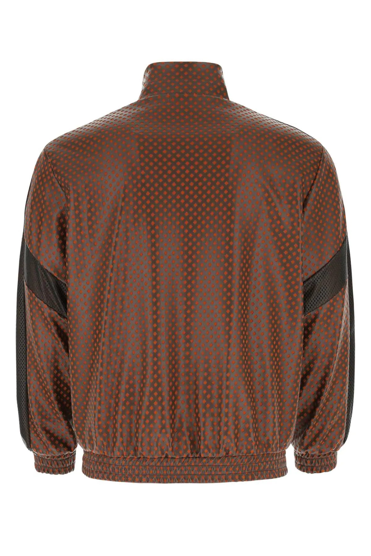 Koch Perforated Zip-Up Bomber Jacket