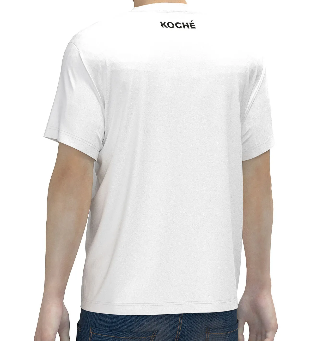 Koch Slogan Printed Crewneck T-Shirt