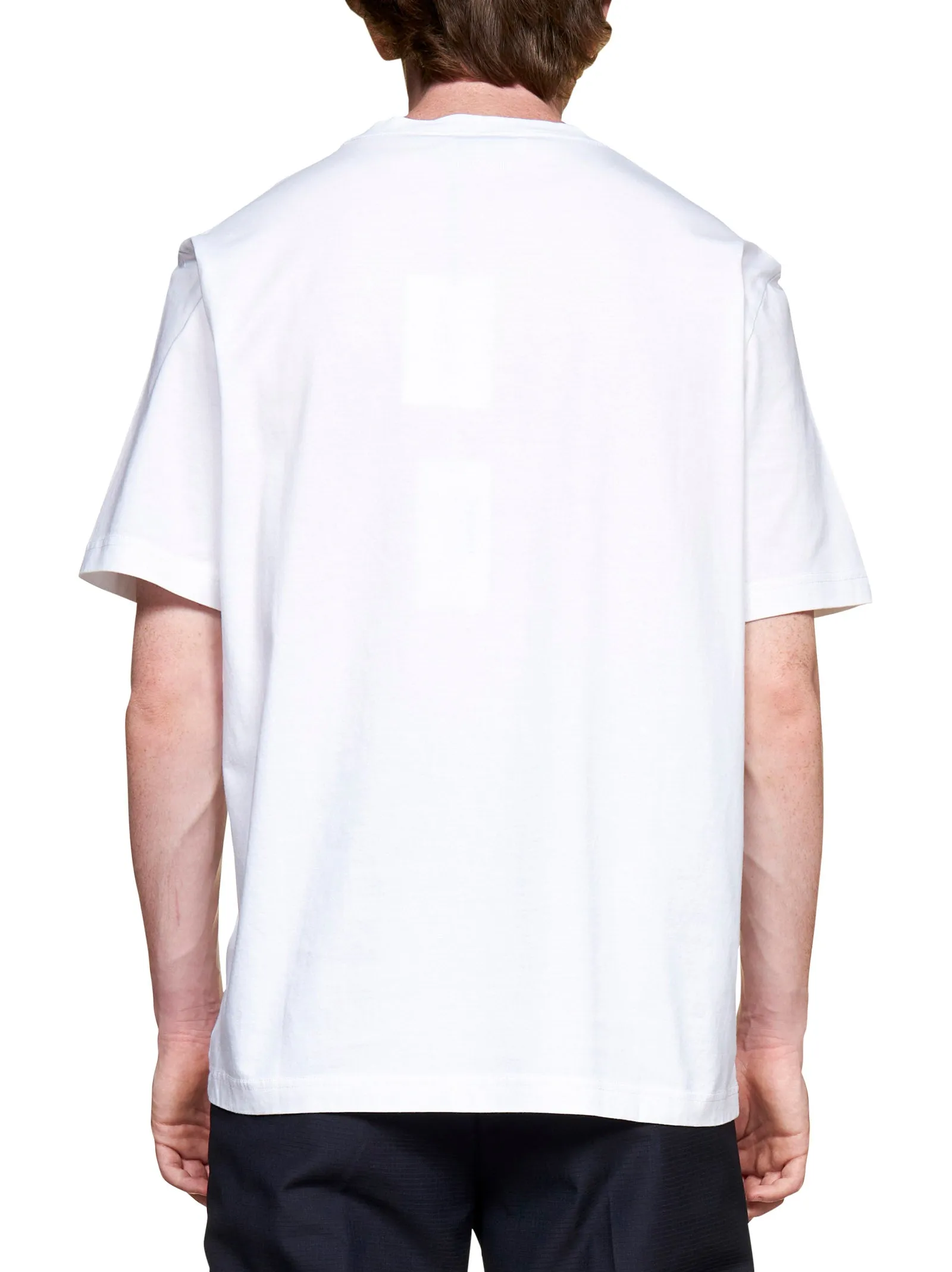 Lanvin Graphic Printed Crewneck T-Shirt
