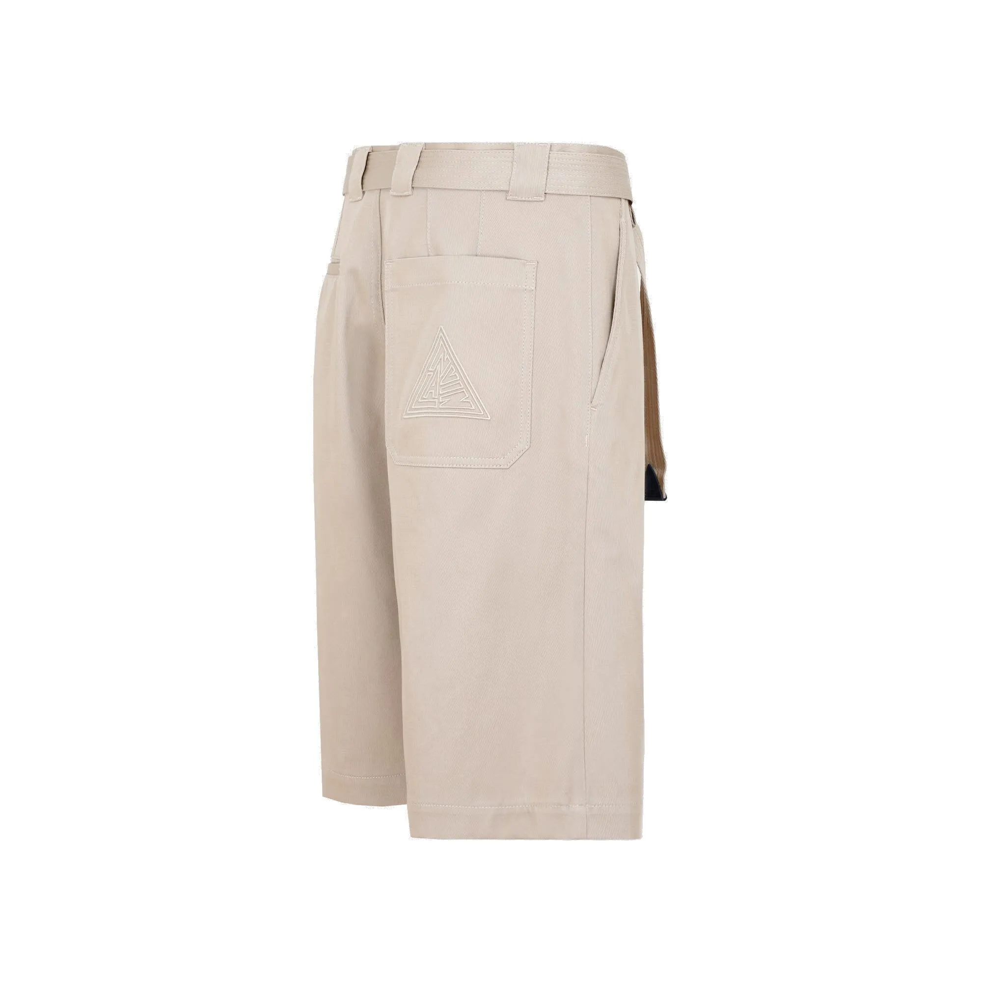 Lanvin Logo Detailed Belted Shorts