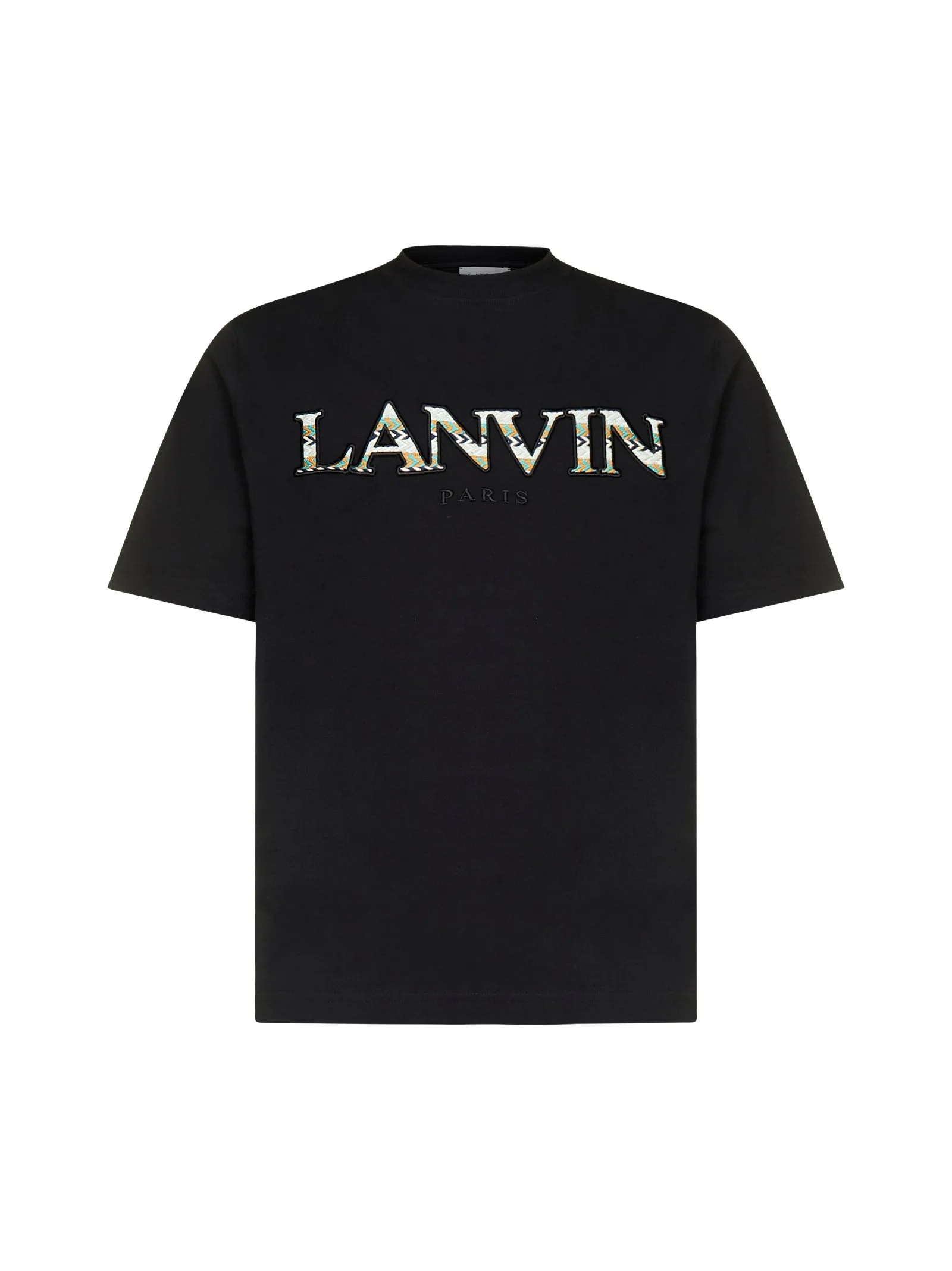 Lanvin Logo Embroidered Crewneck T-Shirt