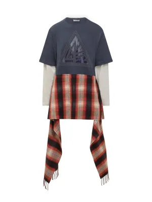 Lanvin Panelled Layered T-Shirt