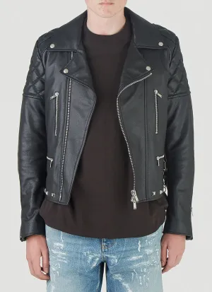Lanvin X Gallery Dept. Studded Biker Leather Jacket