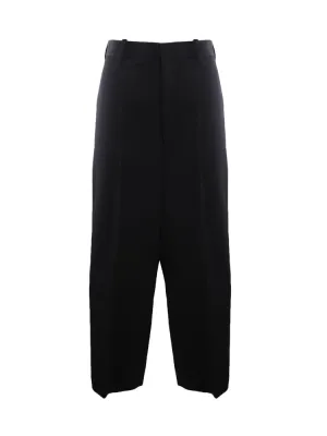 Loewe Button Detailed Wide Leg Trousers