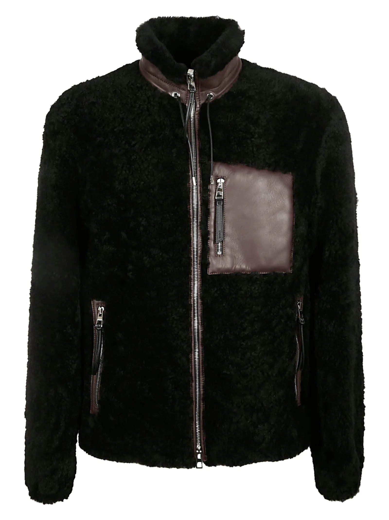 Loewe Shearling Zip-Up Jacket