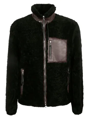 Loewe Shearling Zip-Up Jacket