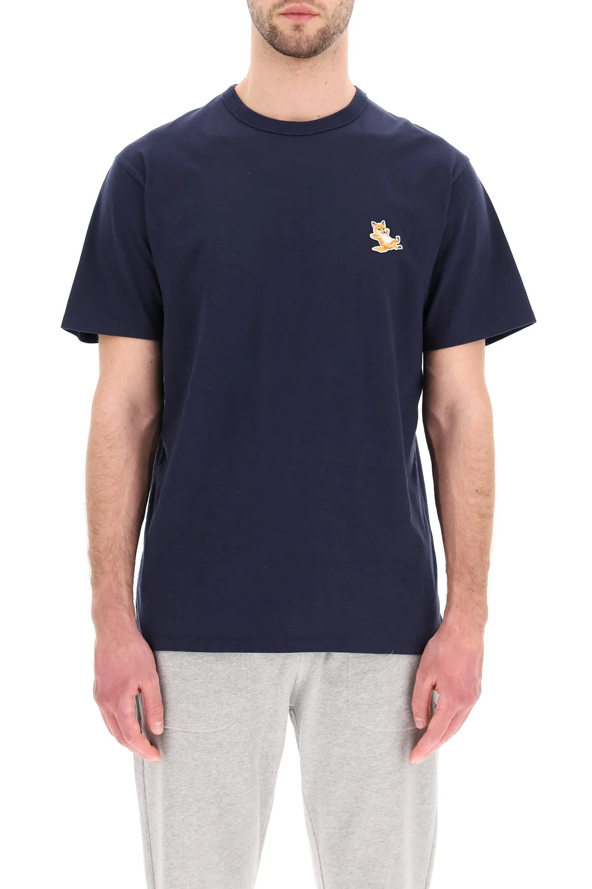 Maison Kitsun Chillax Fox Patch T-Shirt