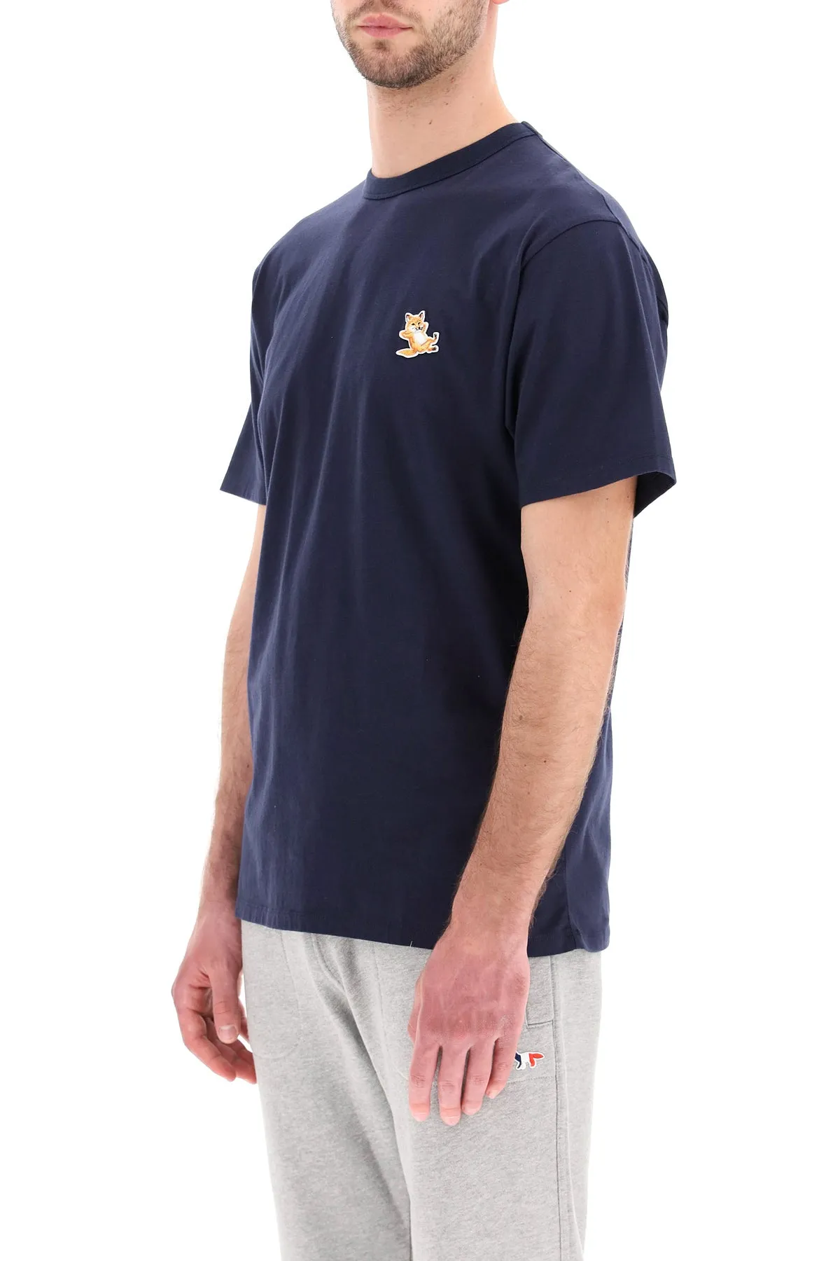 Maison Kitsun Chillax Fox Patch T-Shirt