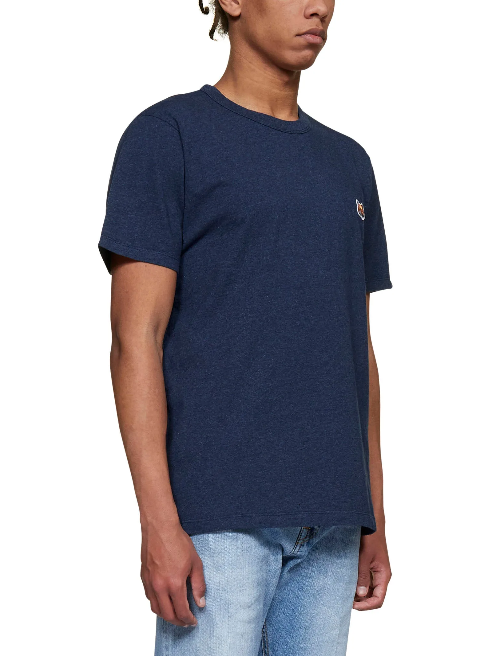 Maison Kitsun Fox Head Patch Classic T-Shirt