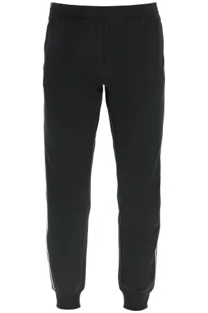 Maison Kitsun Interlock Jog Pants