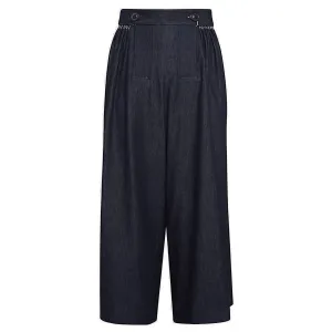 Maison Margiela Four-Stitch Logo Wide Leg Jeans