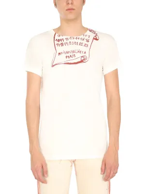 Maison Margiela Graphic Printed T-Shirt