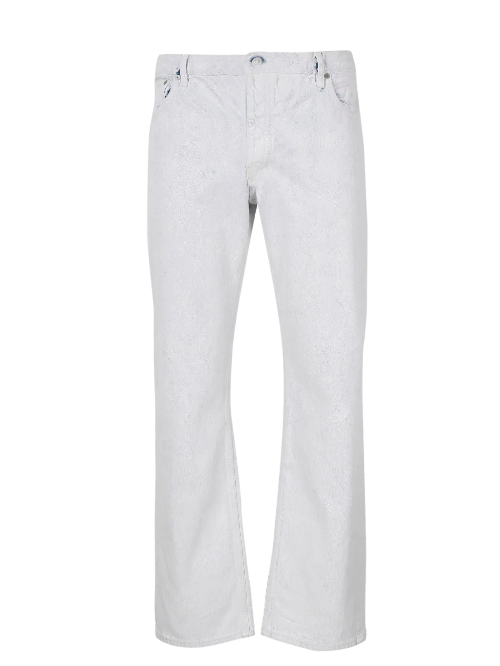 Maison Margiela Mid Rise Straight Leg Jeans