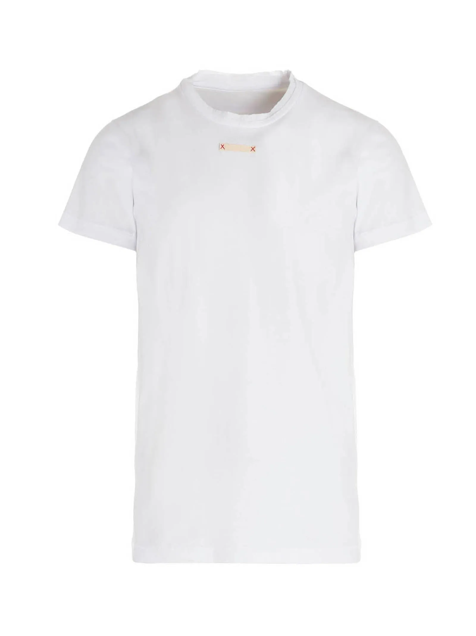 Maison Margiela Patch Detailed Crewneck T-Shirt