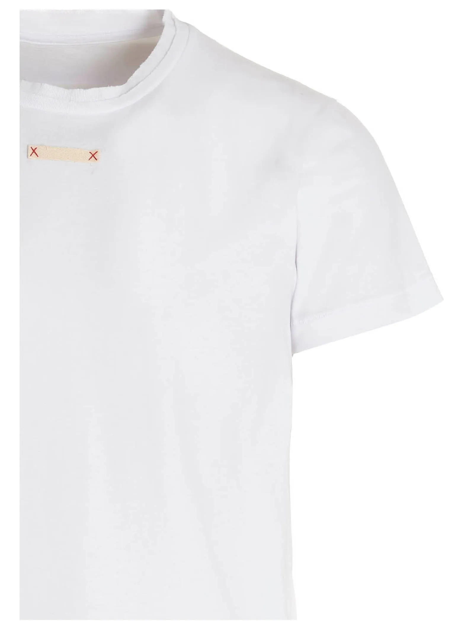 Maison Margiela Patch Detailed Crewneck T-Shirt