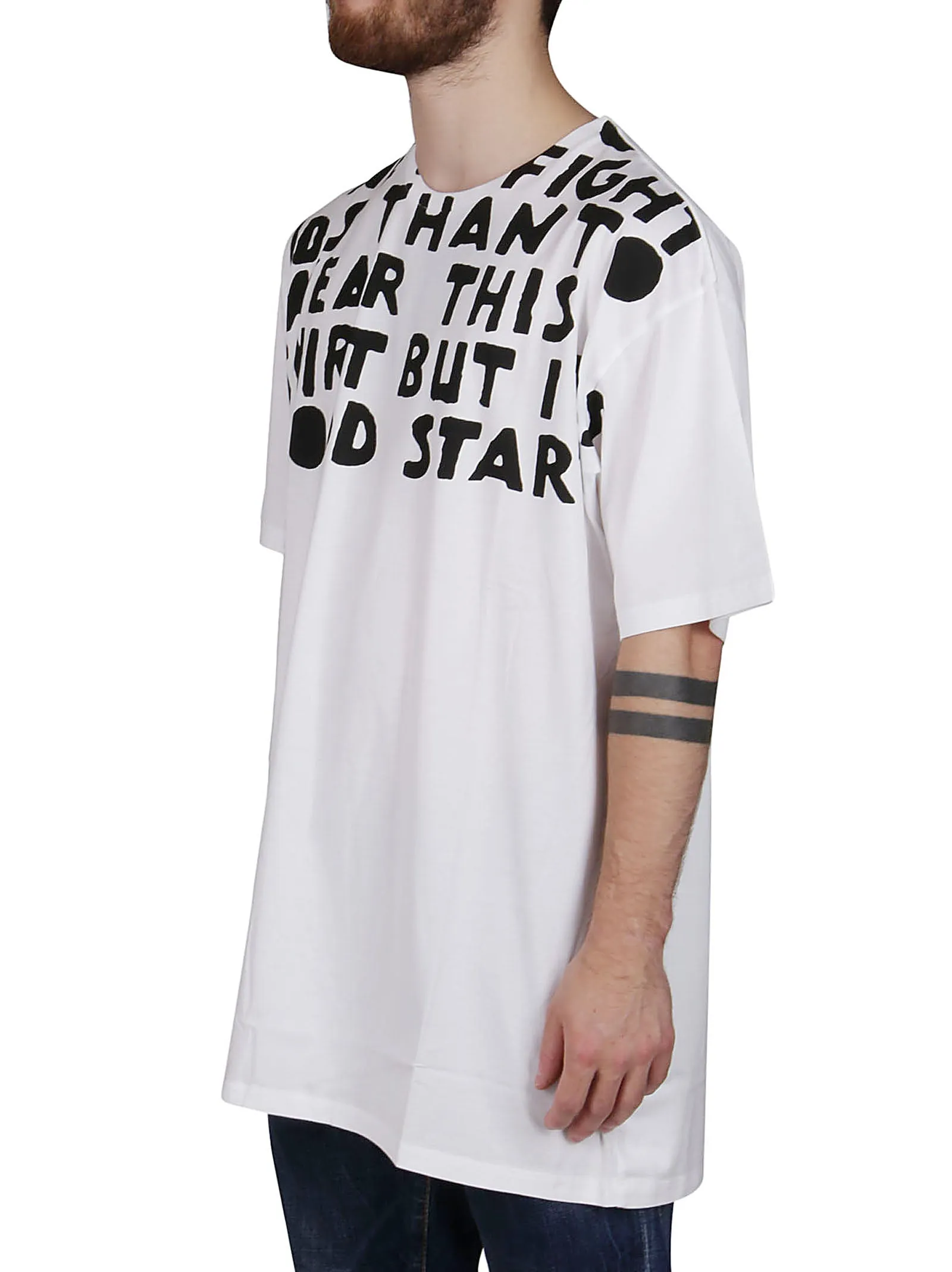 Maison Margiela Slogan Printed T-Shirt