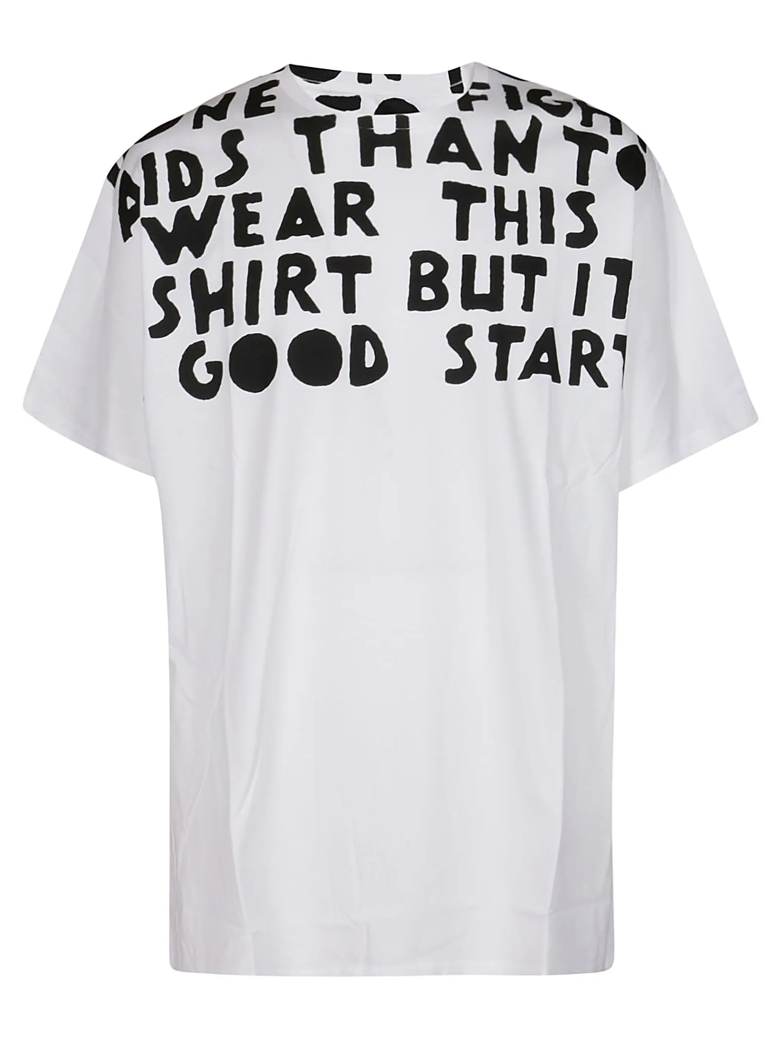 Maison Margiela Slogan Printed T-Shirt