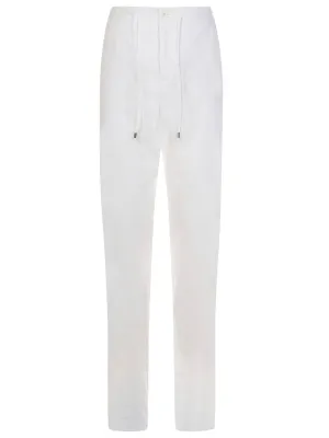 Malo Drawstring Slim Cut Pants