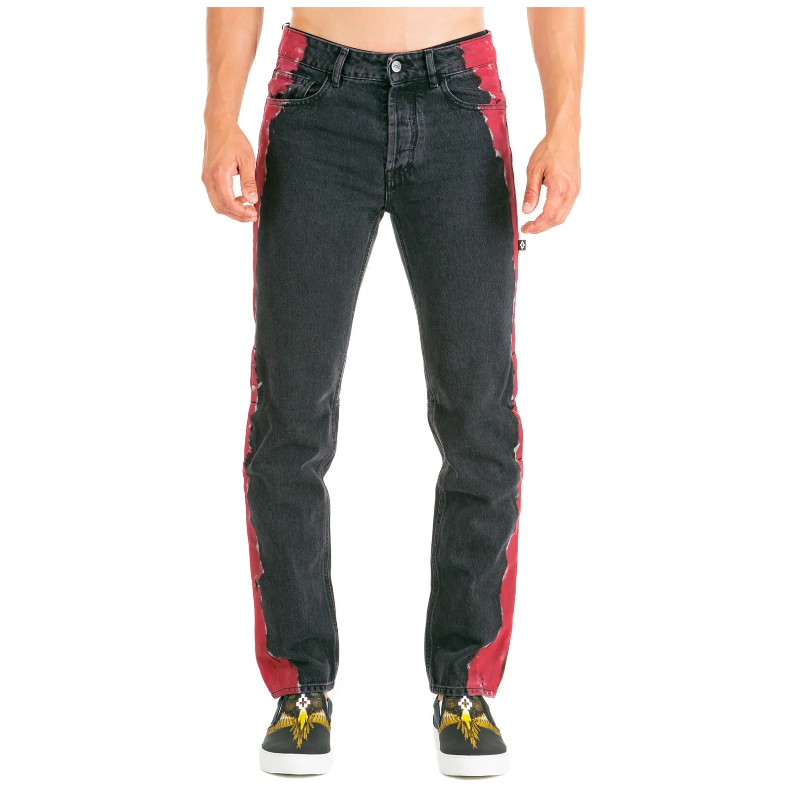 Marcelo Burlon County Of Milan Colour Block Jeans