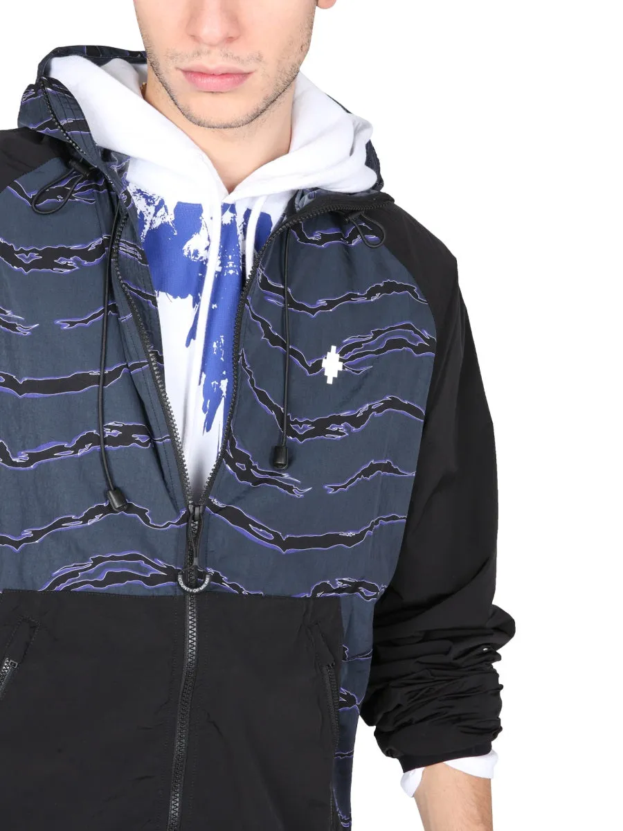 Marcelo Burlon County Of Milan Cross Print Windbreaker Jacket