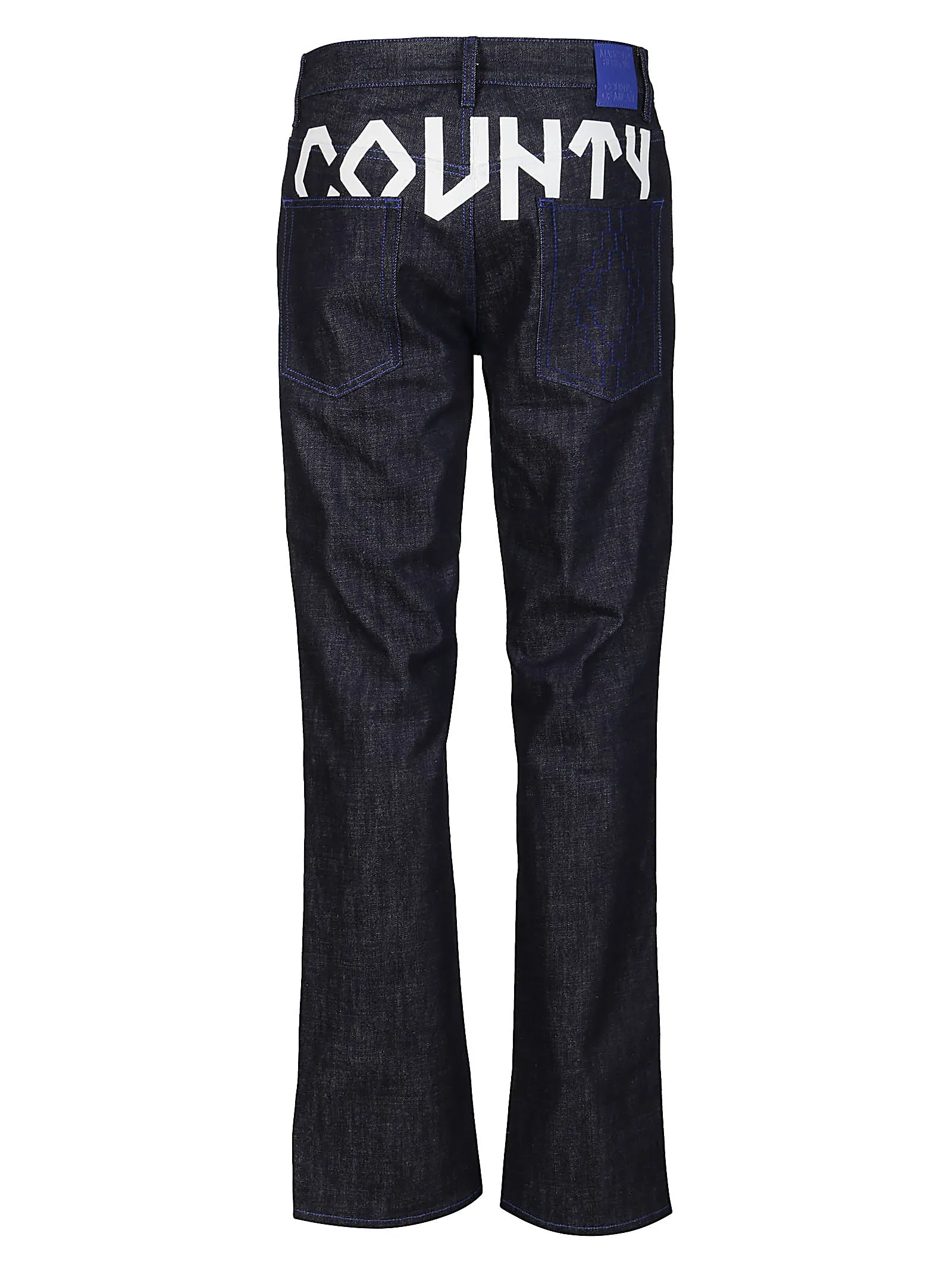 Marcelo Burlon County Of Milan Logo Printed Jeans