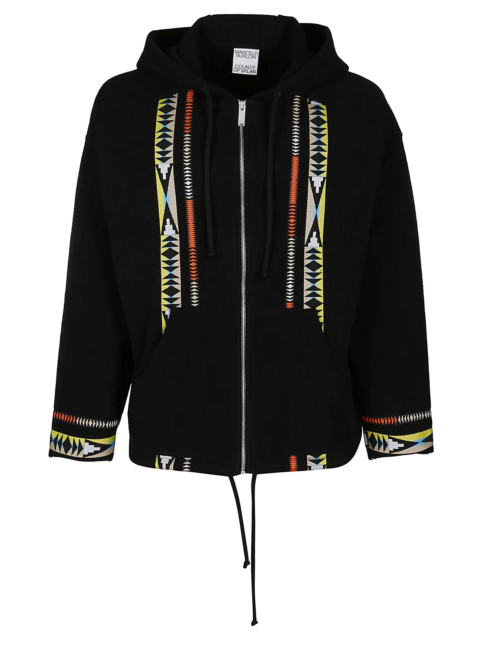 Marcelo Burlon County Of Milan Pattern Motif Hooded Jacket