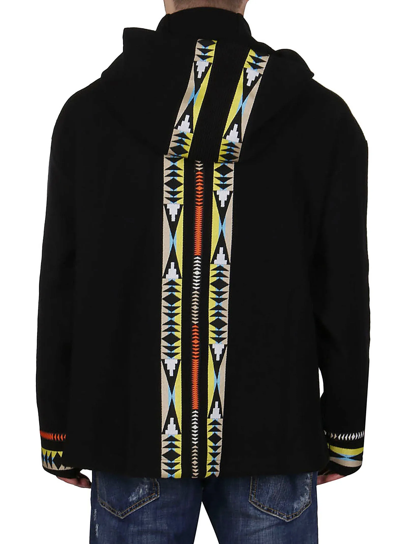 Marcelo Burlon County Of Milan Pattern Motif Hooded Jacket