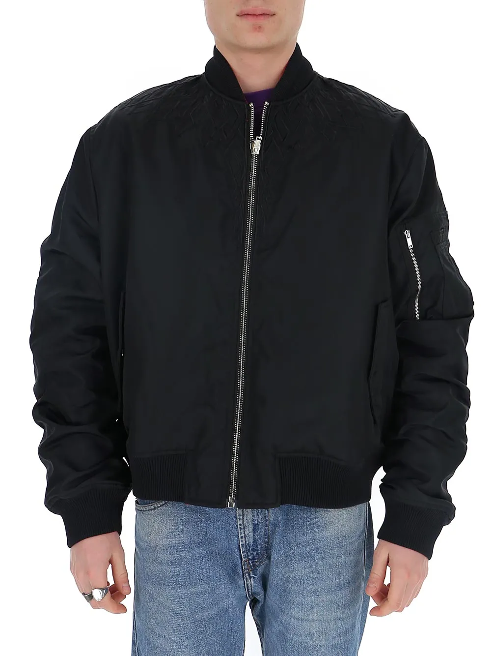 Marcelo Burlon County Of Milan Reversible Bomber Jacket