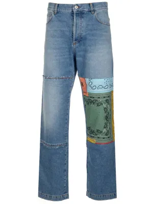 Marcelo Burlon County Of Milan Straight Leg Jeans