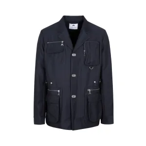 Marine Serre Survival Long Sleeved Tailored Jacket