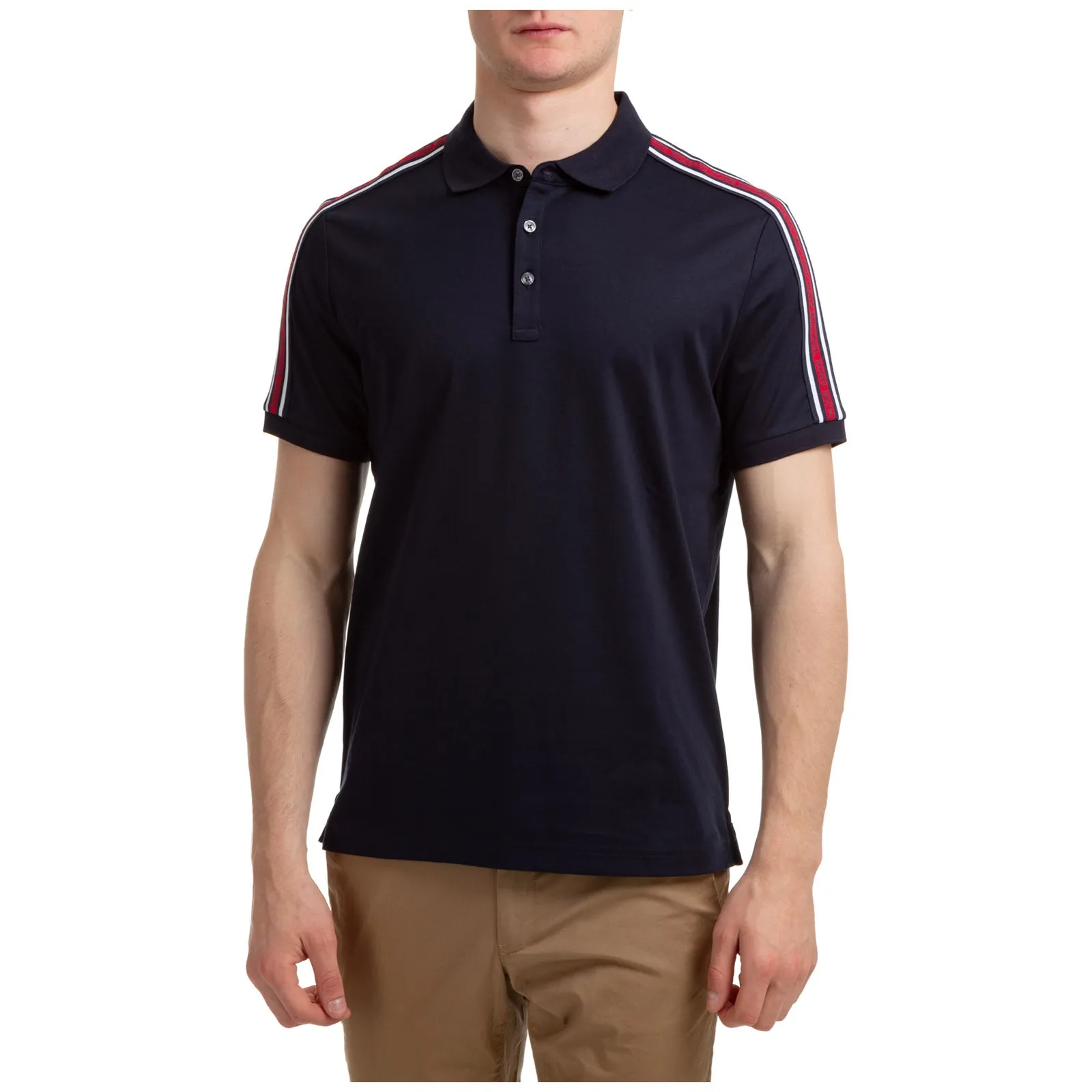 Michael Kors Logo Tape Polo Shirt