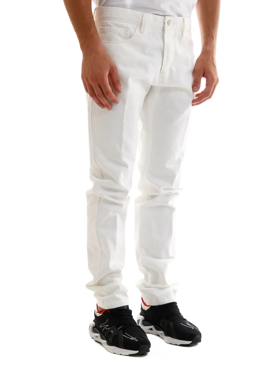Moncler 1952 Logo Tag Straight Jeans
