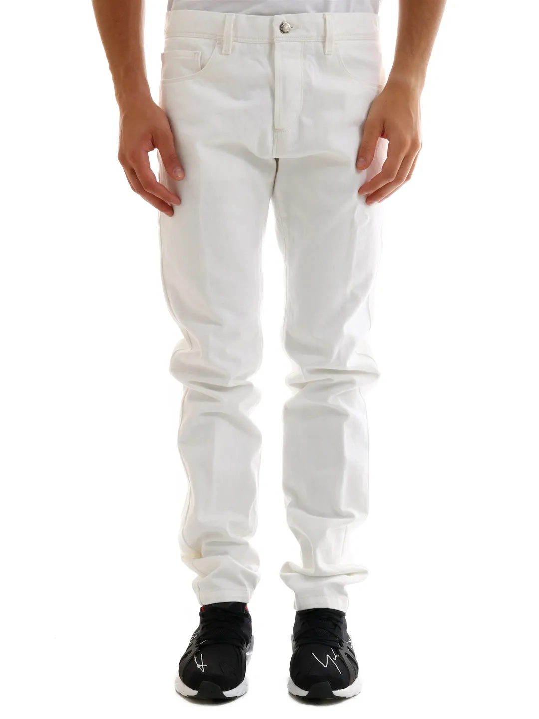 Moncler 1952 Logo Tag Straight Jeans