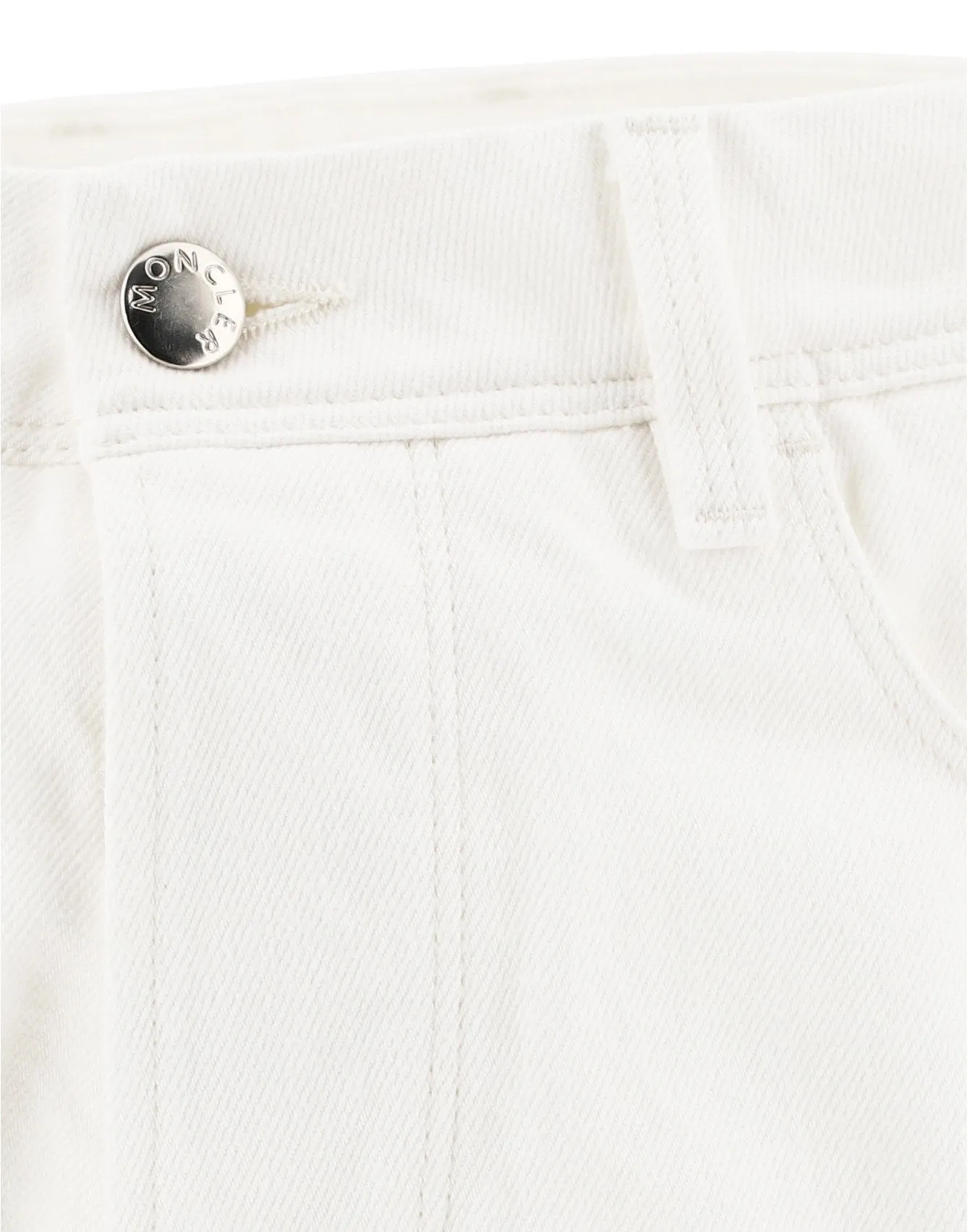 Moncler 1952 Logo Tag Straight Jeans