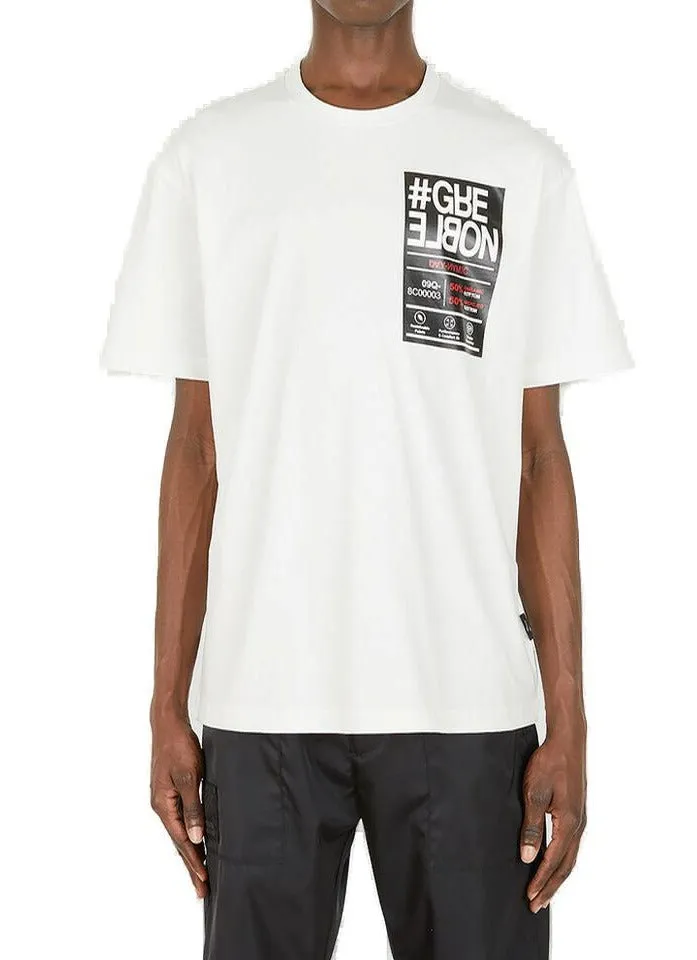 Moncler Grenoble Box Logo Printed Crewneck T-Shirt