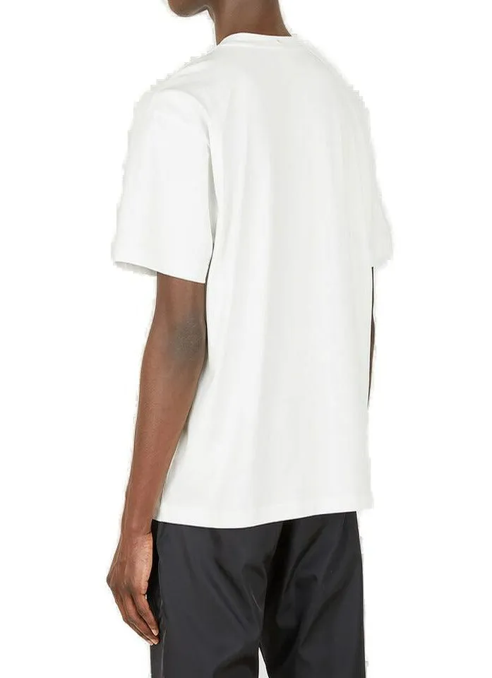 Moncler Grenoble Box Logo Printed Crewneck T-Shirt