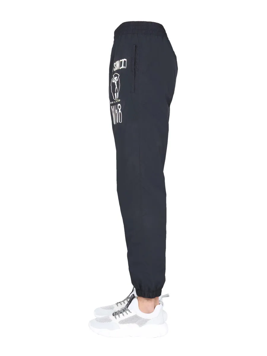Moschino Elasticated Waist Jogging Pants