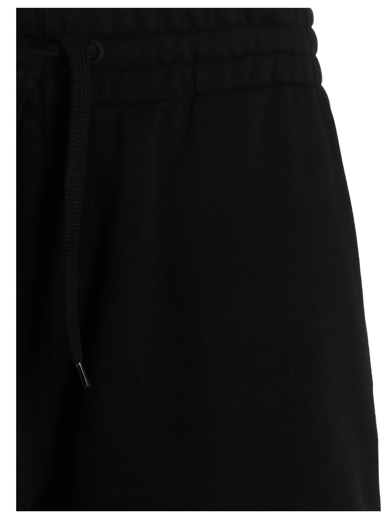 Moschino Logo Lettering Drawstring Shorts