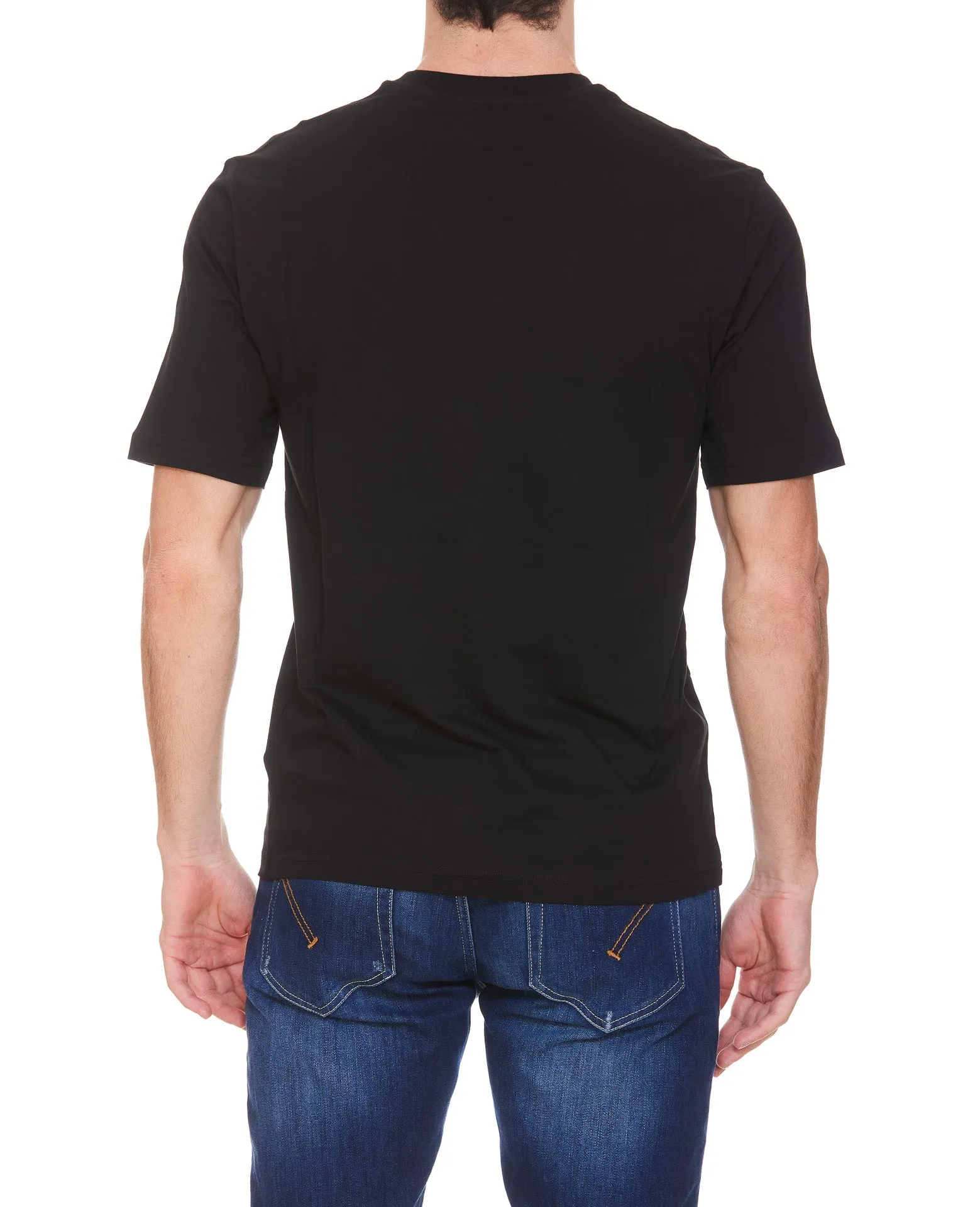 Moschino Logo-Print Crewneck T-Shirt