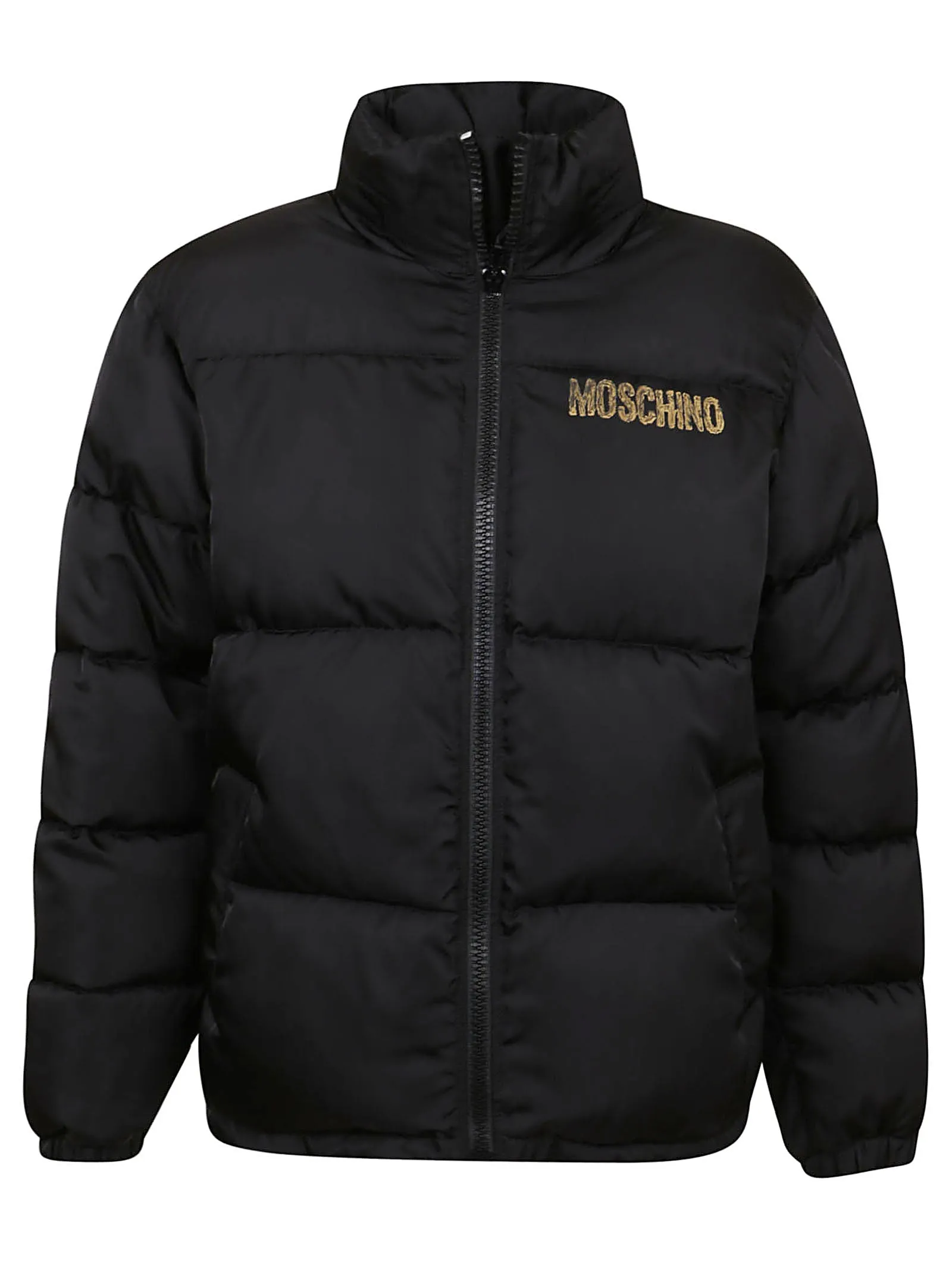 Moschino Logo Print Padded Jacket