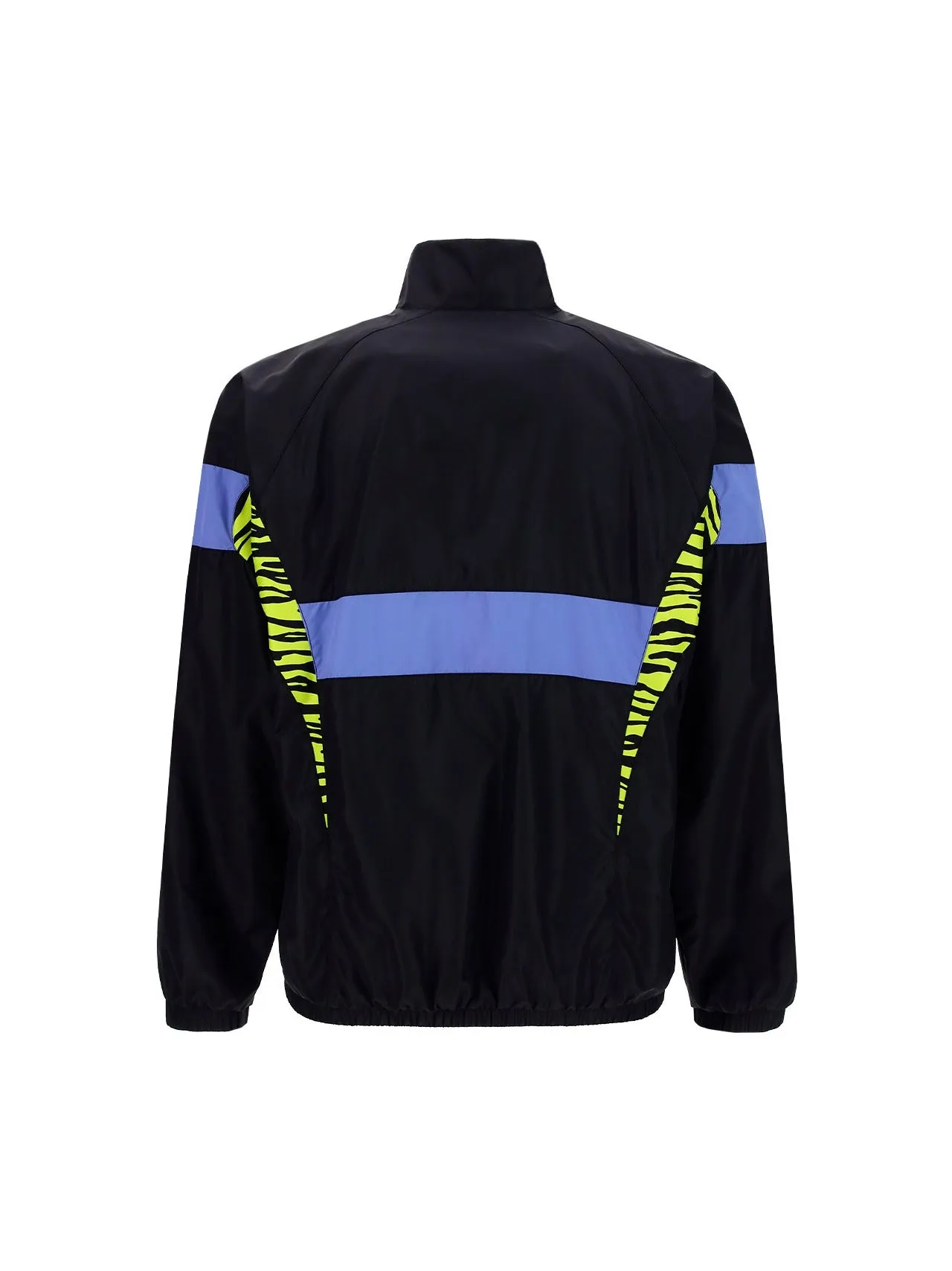 Moschino Logo Print Zipped Jacket