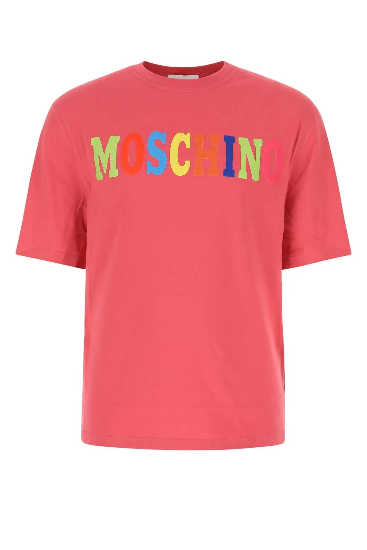 Moschino Logo Printed Crewneck T-Shirt